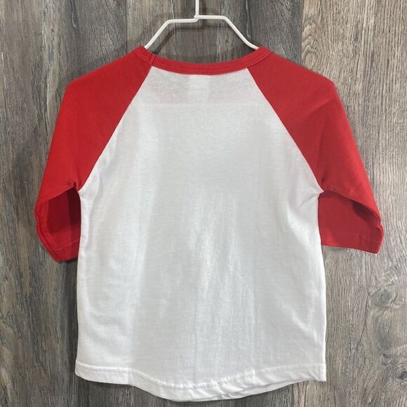 2T Glitter Christmas Baseball Tee “Baby It’s cold Outside” - Picture 5 of 5